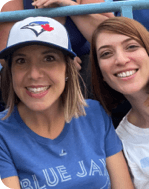 The Elite Digital team at the Blue Jays game.
