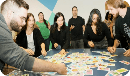 The Elite Digital team at a team-building event.