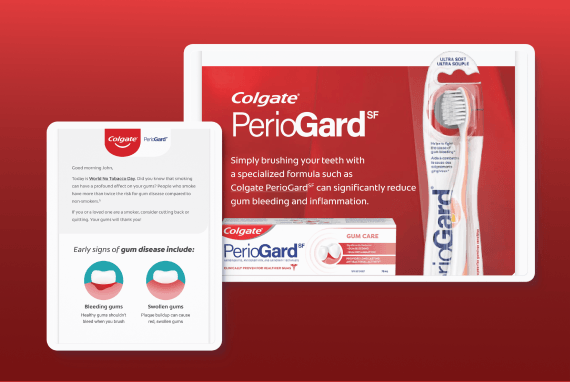 Colgate Responsive Email Marketing Campaigns