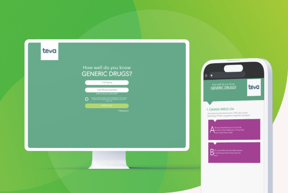 Teva Triva Interactive HTML5 Game